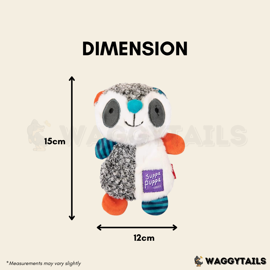 GiGwi Suppa Puppa Plush Toy - Raccoon