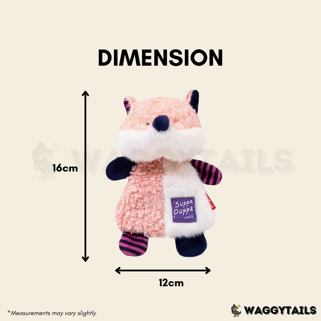 GiGwi Suppa Puppa Plush Toy - Fox