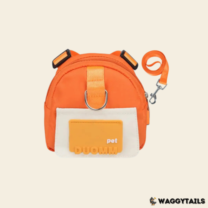 Waggytails Harness Bag in Orange