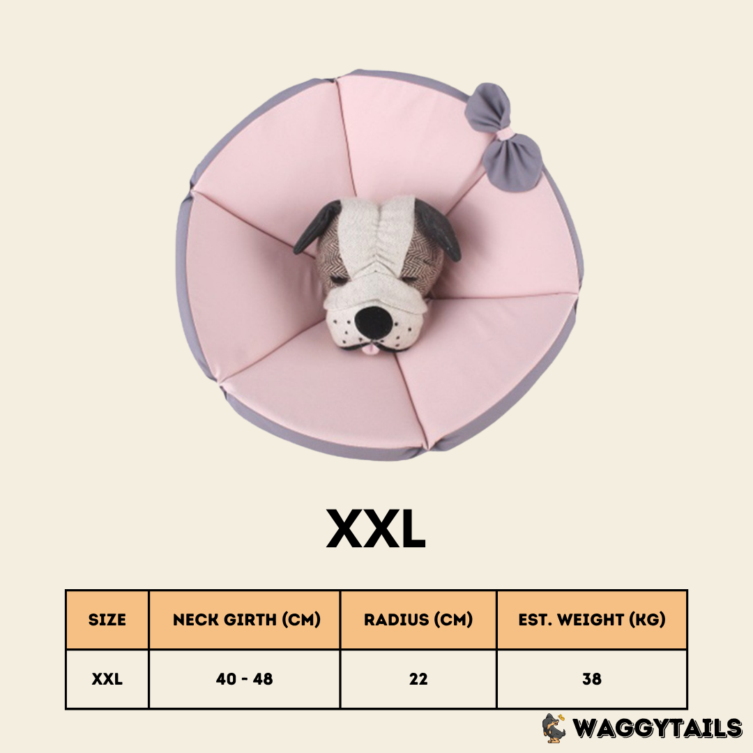 Waggytails Soft Pet Recovery Cone - Pink