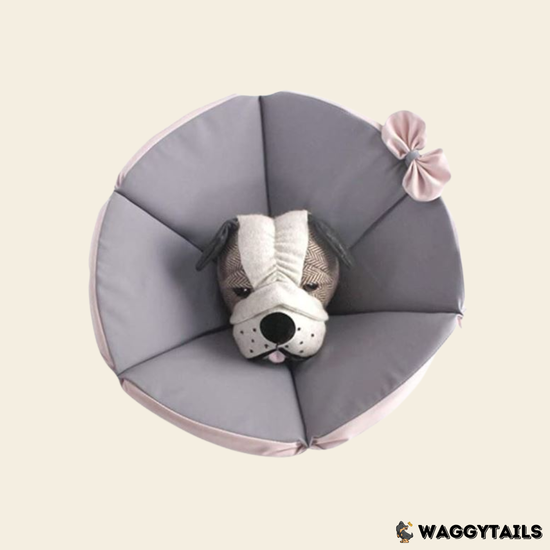Waggytails Soft Pet Recovery Cone - Grey