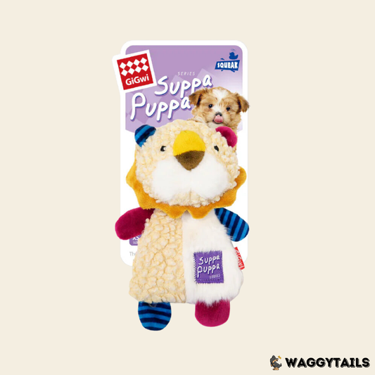 GiGwi Suppa Puppa Plush Toy - Lion