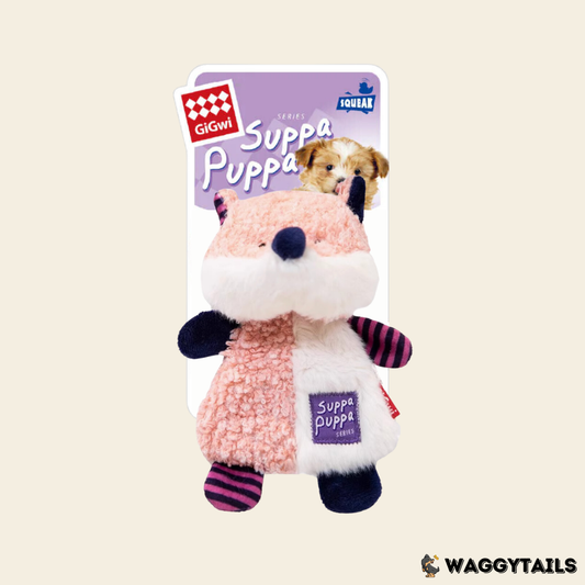 GiGwi Suppa Puppa Plush Toy - Fox