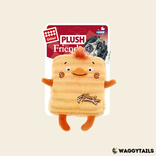 GiGwi PLUSH Friendz Plush Toy - Square Duck