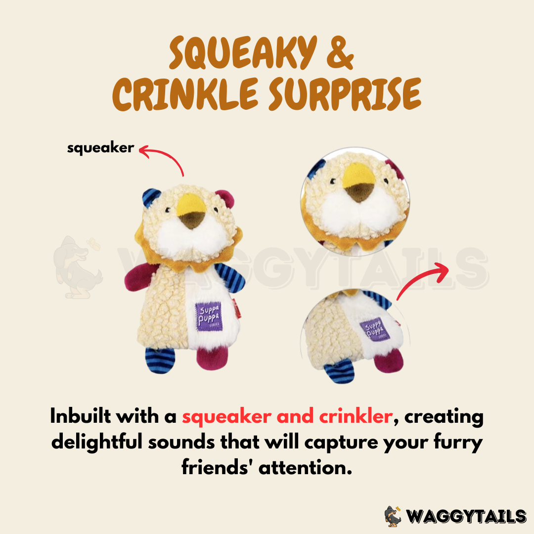 GiGwi Suppa Puppa Plush Toy - Fox