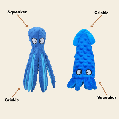 CRINK Orange Octopus
