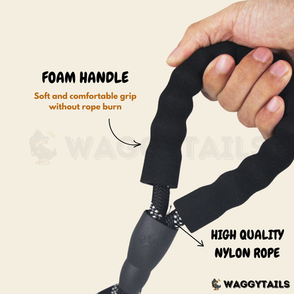 Reflective Rope Leash - Red