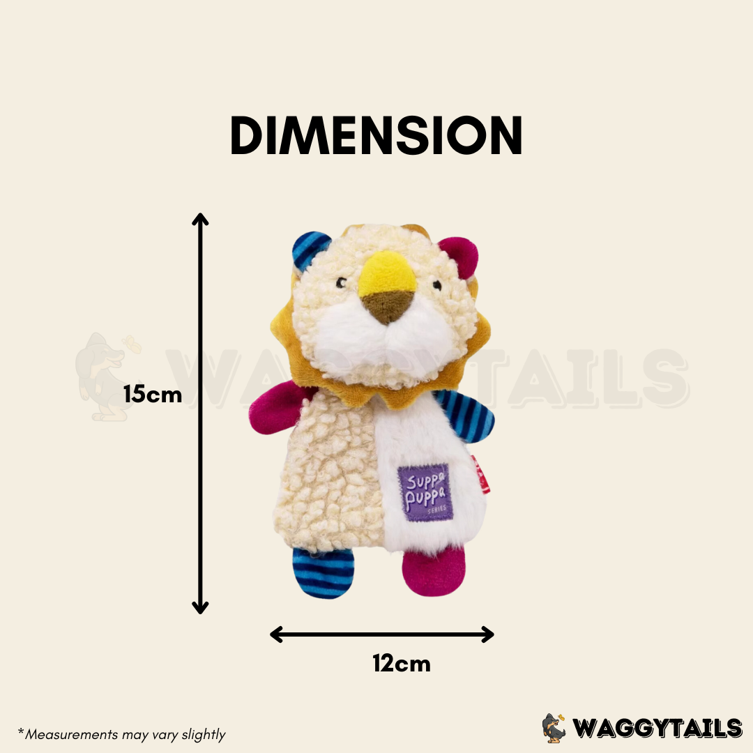 GiGwi Suppa Puppa Plush Toy - Lion
